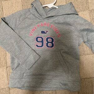 Vineyard Vines Kids Heather Gray Performance Sweatshirt